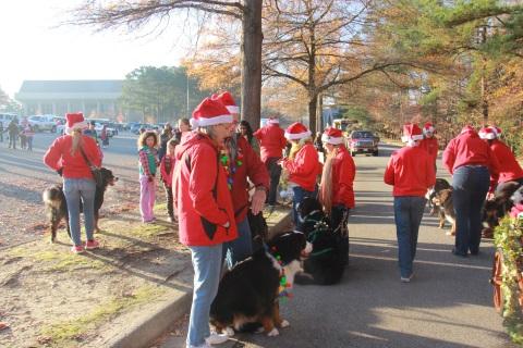 2015 Christmas Parade in Williamsburg, Virginia